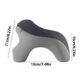 thumbnail image 3 of Napping Pillow Office Neck Pillow Ergonomic U Shape Foam Adjustable Strap Soft Support for Desk Lunch Break Student Travel Airplane Car Home Easy Clean, 3 of 5