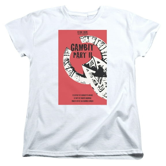 Star Trek Tng Season 7 Episode 5 Women's T-Shirt White