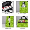 thumbnail image 4 of Hirioo Lime green glitter for Lightweight Backpack, Durable and Comfortable, Ideal for Travel, School, Hiking, and Everyday Use, 4 of 9