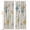 Blue, variant on Multi-Color Diamond Blackout Curtains for Bedroom/Living Room, Pinch Pleated Black Out Curtains, Modern Geometric Middle Century Beige Room Darkening Window Drapes with Hooks 2 Panels, 39"x70"