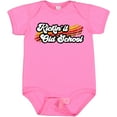 thumbnail image 3 of Inktastic Kickin' it Old School with Weathered Retro Stripe Boys or Girls Baby Bodysuit, 3 of 5