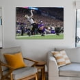 thumbnail image 6 of Alvin Kamara Canvas Poster Canvas Wall Art Poster Decorative Bedroom Modern Home Print Picture Artworks Posters 24x36inch(60x90cm), 6 of 6