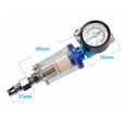 Automobile spray gun single grid pressure regulating gauge pressure