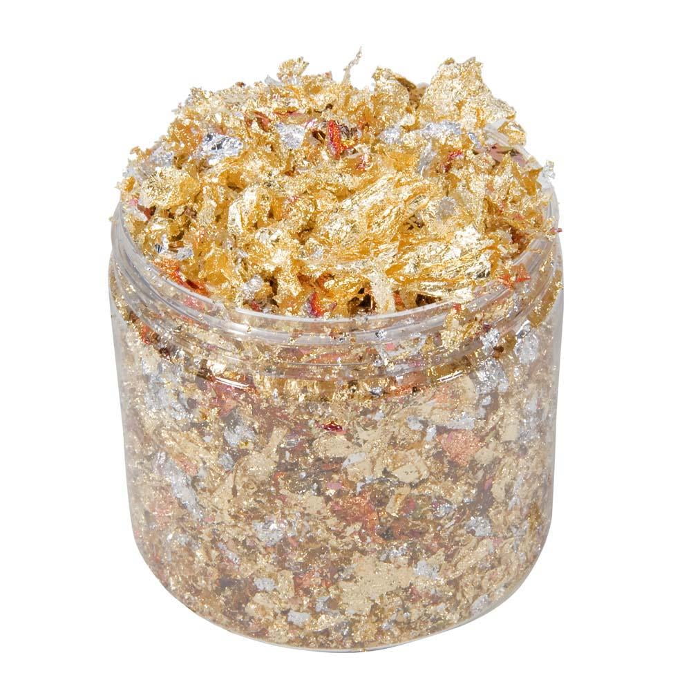 Cosmic Shimmer Gilding Flakes 200ml-Sunlight Speckle