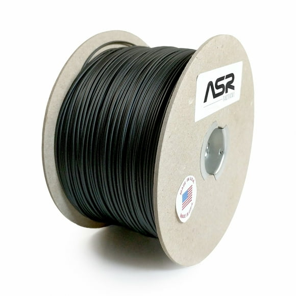 Kevlar 200lb Strength Hobby Sport Survival Paracord 25ft Black