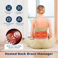 thumbnail image 2 of Decompression Back Support Belt for Lower Back Pain Relief, Spinal Air Traction Belt for Man&Woman Lumbar Pain Relief, Inflatable Belt One Size Fits 29-49 inches Waist Gray, 2 of 5