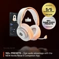 thumbnail image 2 of SteelSeries Arctis Nova 5 Wireless Multi-System Gaming Headset for PC, Switch and Mobile - White, 2 of 11