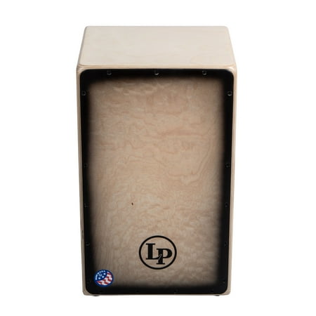 Latin Percussion LP Woodshop Custom Groove Cajon Quilt Maple