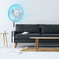thumbnail image 5 of Vie Air 16 Inch 3 Speed Oscillating Stand Fan with Remote Control in White, 5 of 6