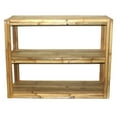 thumbnail image 2 of Bamboo54 3-Tier Bamboo Rectangular Shelf, 2 of 10