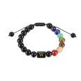 thumbnail image 3 of SUSHANG Seven Chakra Bracelet Rainbow Bracelet Seven Seven-Color Yoga Bracelet Fashion Bracelet Creative Bracelets, 3 of 8