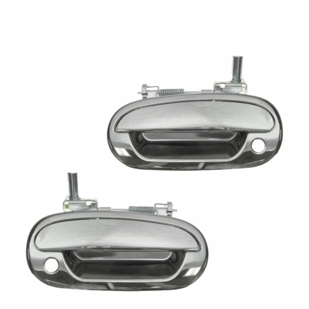 Chrome Door Handle Cover W/ Or W/O Smart Key - DH245 - Trim Illusion - Foto 11