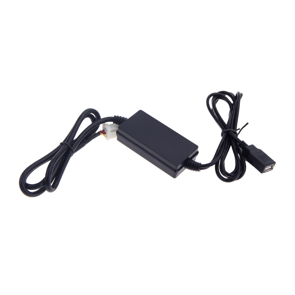 Kecheer Auto auto USB adattatore Aux-in MP3 Player Radio interfaccia per Toyota Camry//Corolla//Matrix 2 6Pin