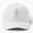 White, variant on Rory McIlroy Birdie Celebration Baseball Hat, Golf Putt Action Graphic Design, Classic Cap