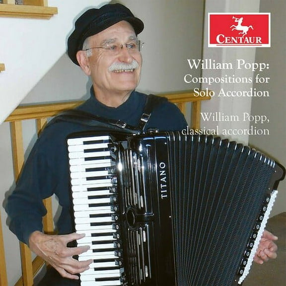 William Popp - Compositions for Solo Accordion - Music & Performance - CD