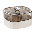 thumbnail image 2 of Tongina Divided Serving Tray Snack Fruit Plate Compartments Snack Tray Snack Platter for Party Wedding Entertaining Dried Fruits Nuts 2 double layer, 2 of 8