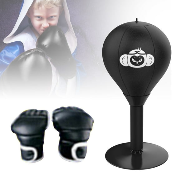 Desktop Punch Bag With Suction Cup - Strong Suction Punching Bag for Stress - Boxing Sandbag Relaxation Toys for Kids and Adults