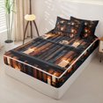 thumbnail image 2 of Homewish Library Skull Candle Rose Zipper Full Size Comforter Sets with Fitted Sheet and 2 Pillowcases for Kids Girls Boys, Vintage Book Shelf Zipper Bedding Set, Black Reversible, 4-Piece, 2 of 6