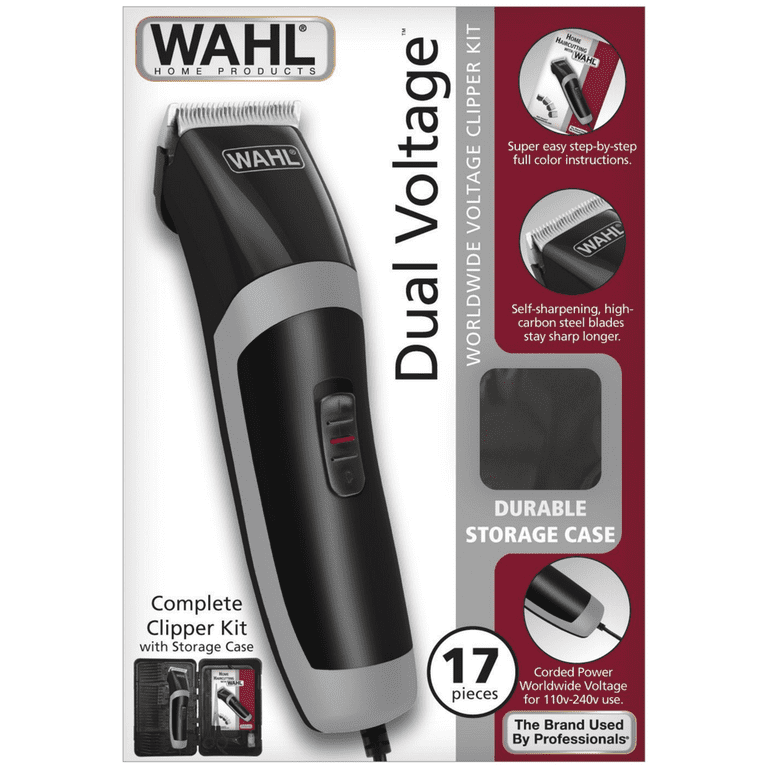 17 Piece Dual Voltage Haircut Kit - Walmart.com