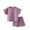 2-Purple, variant on ibuvkizy Baby Boy Girl Clothes,Toddler Kids Boys Girls Fashion Cute Solid Color Soft Short Sleeve Top Shorts Home Wear Suit,7 Years