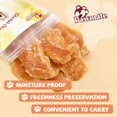 thumbnail image 5 of Pawmate Chicken Jerky Dog Treats, High Protein Pure Chicken Snacks for Small Medium Large Dog, 11 oz, 5 of 13