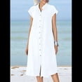 thumbnail image 4 of Vestido Camisero Midi de Relajado XL, 4 of 6