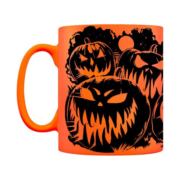 Grindstore - Taza Halloween Evil Pumpkins (Naranja, Negro)