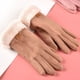 thumbnail image 2 of Guantes de pantalla táctil para mujer, bonitos y cálidos guantes de gamuza de terciopelo para montar en motocicleta para estudiantes, 2 of 5