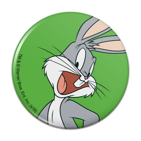 

Looney Tunes Bugs Bunny Kitchen Refrigerator Locker Button Magnet
