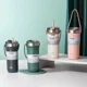 thumbnail image 3 of Silicone Handle Mug Coffee Mug 304 Stainless Steel Business Thermos Cup for Men and Women, 3 of 6