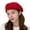 Red, variant on Yirtree Womens Winter Beret Hat Knitted Beanie Cap Autumn Winter Hat French Classic Beret