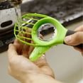 thumbnail image 6 of 3 in 1 Avocado Slicer Tool,Avocado Pit Remover and Cutter as knife peeler scoop with Comfort-Grip Handle (Green-(Slicer+Saver)), 6 of 6