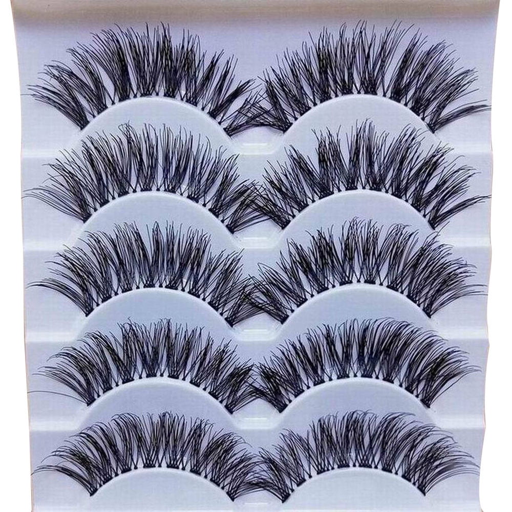 Lashes False Eyelashes Natural 30 Lashes for 20 False Eyelashes Natural Short Comfortable Eyes Lashes Holder Nay Lashes Eyelash Strips Empty Trays 25mm Stick on Eyelashes Organizer Spiky