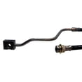 thumbnail image 2 of KarParts360 For Ford F-Super Duty 1990 91 92 93 94 1995 Brake Hydraulic Hose Driver Side | Front | Professional Class | Black/Silver | Made Of Corrosion Resistant Steel, 2 of 4