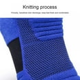 thumbnail image 6 of Elite Basketball Socks Quick-drying Running Socks Cushioned Non-slip Sports Crew Socks for Men & Women, 6 of 8