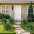 thumbnail image 3 of Bxaolu 20" Artificial Topiary Trees with Ground Spike, Set of 2 Norfolk Pine Topiary, UV Resistant Shrubs Plants Fake Cedar Tree Bushes for Outdoor Front Porch Garden Décor, 3 of 10