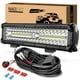 thumbnail image 1 of Barra de luces LED NAOEVO de 12 pulgadas, 300 W, 30000LM, para camión, UTV, ATV, 1 of 9