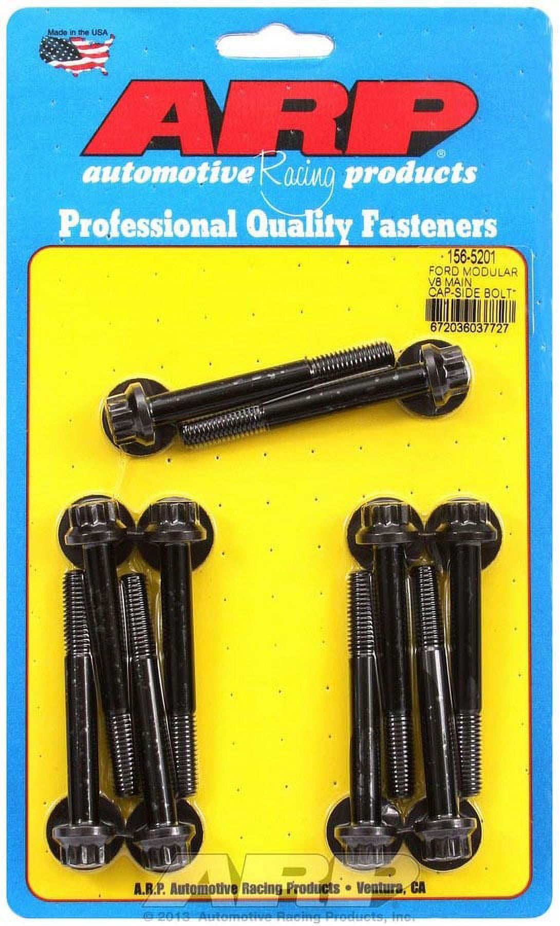 ARP INC. 156-5201 FORD MODULAR V8 MAIN CAP-SIDE BOLT INEARLY CAST IRON BLOCKIN M8 MBK