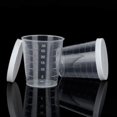 thumbnail image 2 of 100 Pcs 30 Ml Small Measuring Cup With Scale To Measure Pp Cup Plastic With Cap Experimental Measuring Cup Scale Clean Empty Cup, 2 of 5