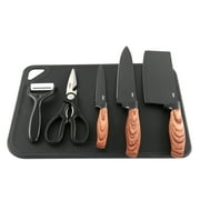 Oster 6 Piece Black Stainless Steel Cutlery Set