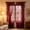 Red-RD, variant on MMJ Sheer Curtains Floral Lace Embroidery Rod Pocket Semi Transparent Window Panel for Living Room Bedroom 62.99x55.12in