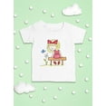 thumbnail image 3 of Girl Looking At A Flower T-Shirt Infant -Image by Shutterstock,  18 Months, 3 of 4