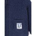 thumbnail image 3 of Gerber Baby and Toddler Boy Casual Sherpa Jacket & Jogger Pant Outfit Set, 2-Piece, Sizes 0/3M-5T, 3 of 8