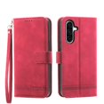 thumbnail image 1 of Funda Tipo Billetera para Samsung Galaxy A17 Carcasa Abatible con Porta Tarjetas, Bolsillo para Efectivo, Soporte Ajustable, Cierre Magnético y Correa de Muñeca Rojo, 1 of 6