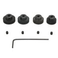 thumbnail image 1 of RC Pignon Moteur Pignon Pignon, Facile Installation Usure Pignon Moteur 48P Pignon 4 Pièces pour 1/10 RC, 1 of 8