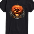 thumbnail image 3 of Halloween - He's Back Pumpkin Face - Men's Short Sleeve Graphic T-Shirt, 3 of 5