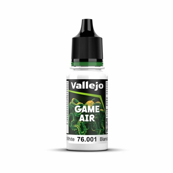 Vallejo VJP76001 18 ml Game Air Acrylic Paint, Dead White