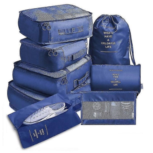 bolsas organizadoras de viaje para guardar ropa y zapatos, impermeables, portátiles, para maletas y embalajes.
