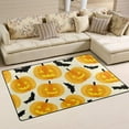 thumbnail image 2 of Coolnut Lightweight Carpet Mats, 31 x 20 inches Area Soft Rugs Floor Mat Doormat Decoration for Rooms Entrance Halloween Pumpkin Bat, 2 of 6
