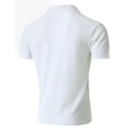 thumbnail image 5 of FAIWAD Mens Shirts Short Sleeve Casual Slim Stretch Textured Tshirts Summer Lightweight Golf Athletic Tops, 5 of 9